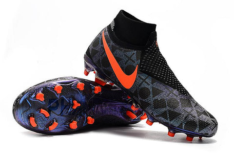 Image of Nike Phantom Vision Elite DF FG Black Orange - KicksNatics