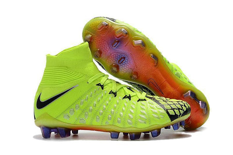 Image of Nike Hypervenom Phantom III EA Sports DF FG Soccer Cleats Green - KicksNatics