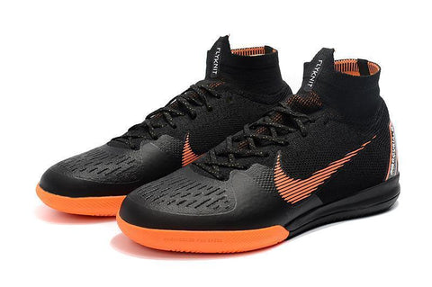 Image of Nike MercurialX Superfly 360 Elite IC Soccer Cleats Black Orange - KicksNatics