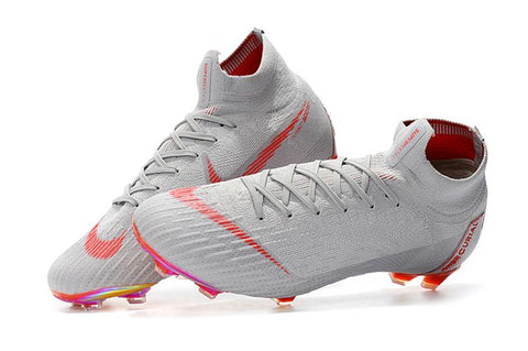 Image of NIKE Mercurial Superfly VI 360 Elite FG Grey Pink - KicksNatics