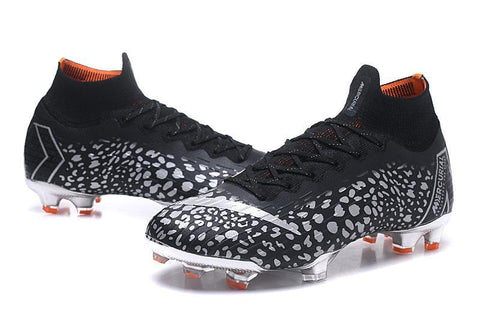 Image of Nike Mercurial Superfly VI Elit FG Black White Leopard High Cut - KicksNatics