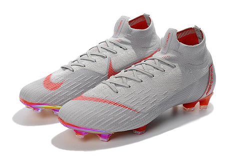 Image of NIKE Mercurial Superfly VI 360 Elite FG Grey Pink - KicksNatics