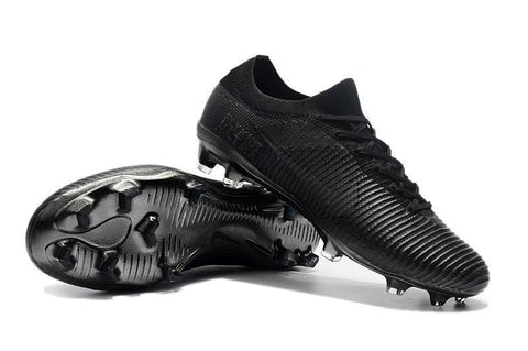 Image of Nike Mercurial Vapor Flyknit Ultra FG Soccer Cleats Black - KicksNatics