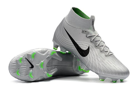 Image of Nike Mercurial Superfly VI 360 Elite FG Soccer Cleats Silver Black - KicksNatics