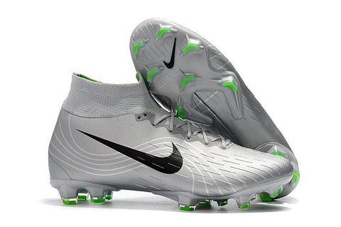 Image of Nike Mercurial Superfly VI 360 Elite FG Soccer Cleats Silver Black - KicksNatics
