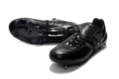 Image of Adidas Predator Mania Champagne FG Soccer Cleats Full Black - KicksNatics