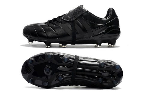 Image of Adidas Predator Mania Champagne FG Soccer Cleats Full Black - KicksNatics