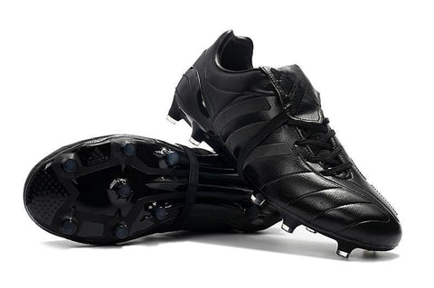Image of Adidas Predator Mania Champagne FG Soccer Cleats Full Black - KicksNatics
