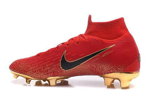 Image of Nike Mercurial Superfly VI Elite FG Red Gold - KicksNatics