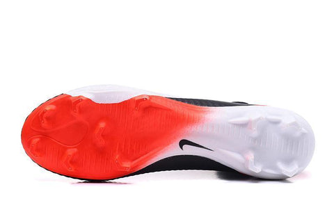 Image of Nike Mercurial Superfly V FG Soccer Cleats Black Orange White - KicksNatics