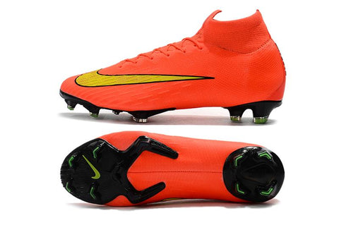 Image of NIKE Mercurial Superfly VI 360 Elite FG Orange Yellow - KicksNatics