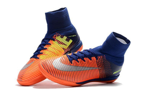 Image of Nike MercurialX Proximo II IC Royal Blue Chrome Total Crimson - KicksNatics