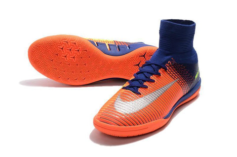 Image of Nike MercurialX Proximo II IC Royal Blue Chrome Total Crimson - KicksNatics