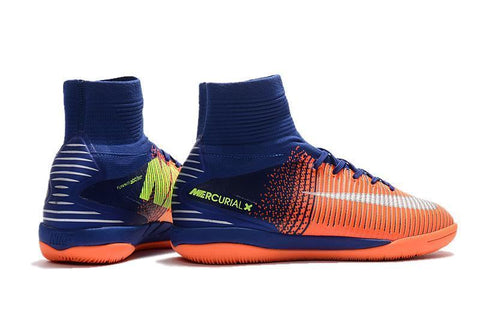 Image of Nike MercurialX Proximo II IC Royal Blue Chrome Total Crimson - KicksNatics