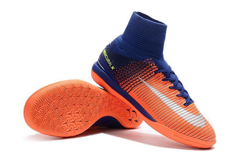 Image of Nike MercurialX Proximo II IC Royal Blue Chrome Total Crimson - KicksNatics