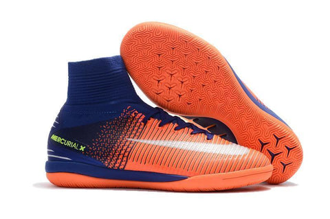 Image of Nike MercurialX Proximo II IC Royal Blue Chrome Total Crimson - KicksNatics