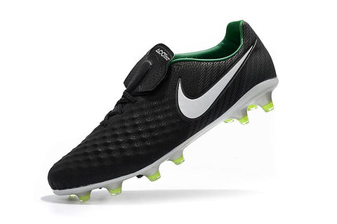 Image of Nike Magista Obra II FG Black White Green - KicksNatics