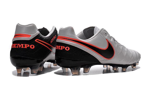 Image of Nike Tiempo Legend VI FG Soccer Cleats White Black - KicksNatics