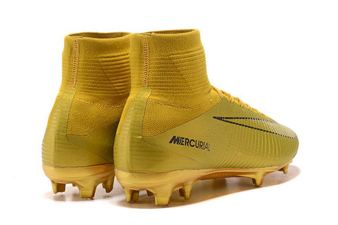 Image of Nike Mercurial Superfly V CR7 FG Gold - KicksNatics
