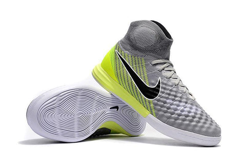 Image of Nike MagistaX Proximo II IC Soccer Shoes Wolf Grey Black Cool Grey - KicksNatics