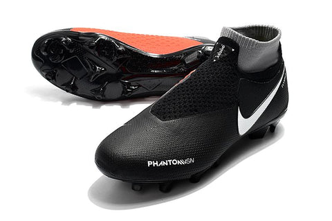 Image of Nike Phantom Vision Elite DF FG Black Orange White - KicksNatics