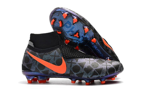 Image of Nike Phantom Vision Elite DF FG Black Orange - KicksNatics