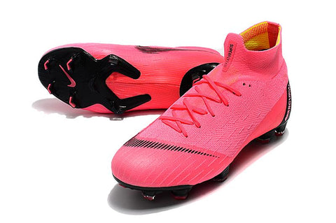 Image of Nike Mercurial Superfly VI Elite FG Pink Black - KicksNatics