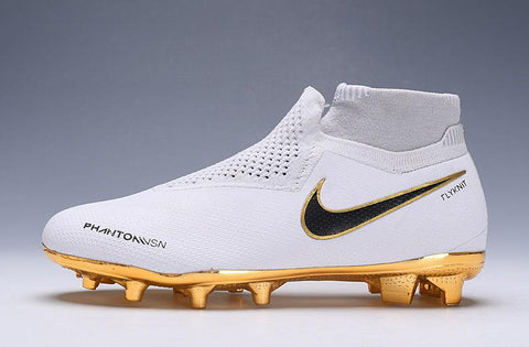 Image of Nike Phantom VSN Elite DF FG White Gold Limited Edition - KicksNatics