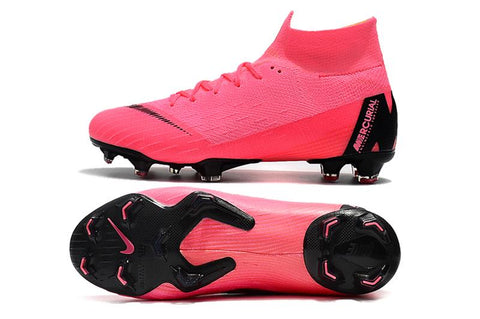 Image of Nike Mercurial Superfly VI Elite FG Pink Black - KicksNatics