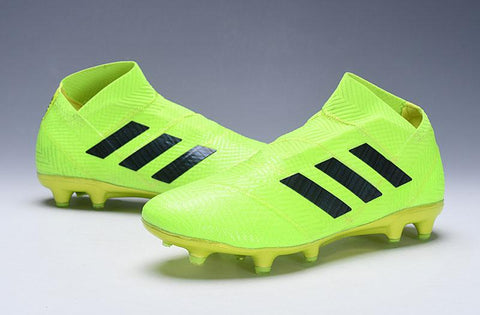 Image of adidas Nemeziz 18+ FG Green Black - KicksNatics