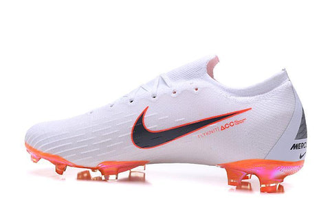 Image of Nike Mercurial Vapor XII Elite FG whitemetal greyorange - KicksNatics
