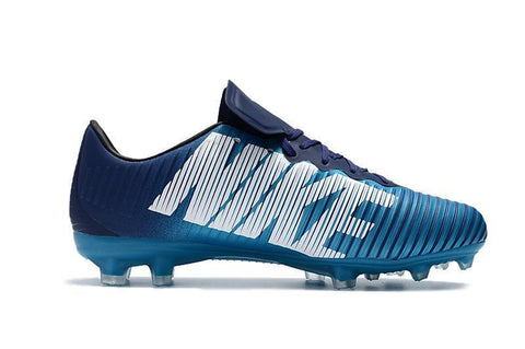 Image of Nike Mercurial Vapor XI FG Soccer Cleats Ice Blue White Black - KicksNatics