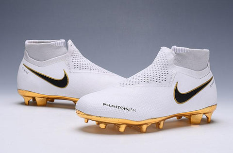 Image of Nike Phantom VSN Elite DF FG White Gold Limited Edition - KicksNatics