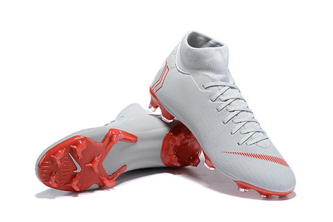 Image of NIKE Mercurial Superfly VI 360 Elite FG Grey Red - KicksNatics
