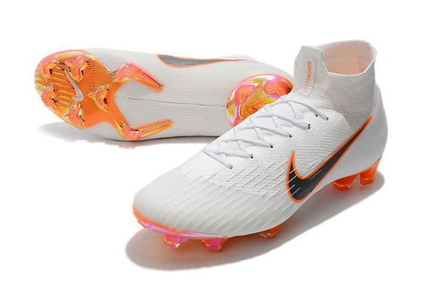 Image of Nike Mercurial Superfly VI 360 Elite FG Soccer Cleats White Black - KicksNatics