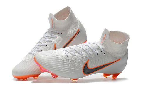 Image of Nike Mercurial Superfly VI 360 Elite FG Soccer Cleats White Black - KicksNatics