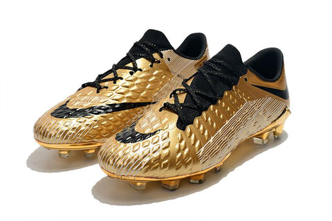 Image of NIke Hypervenom Phantom III DF FG Gold Black - KicksNatics