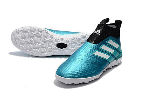 Image of Adidas ACE Tango 17+ Purecontrol Turf Soccer Cleats Aquatic Green - KicksNatics