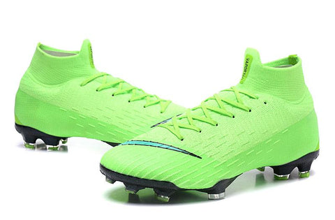 Image of Nike Mercurial Superfly VI Elite FG Cool Green Blue - KicksNatics