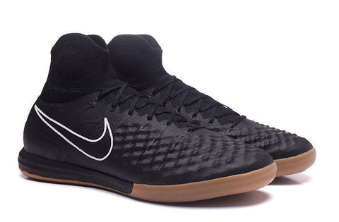 Image of Nike MagistaX Proximo II IC Soccer Shoes Black White Orange - KicksNatics