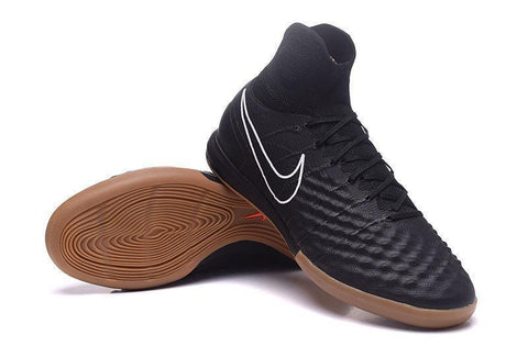 Image of Nike MagistaX Proximo II IC Soccer Shoes Black White Orange - KicksNatics