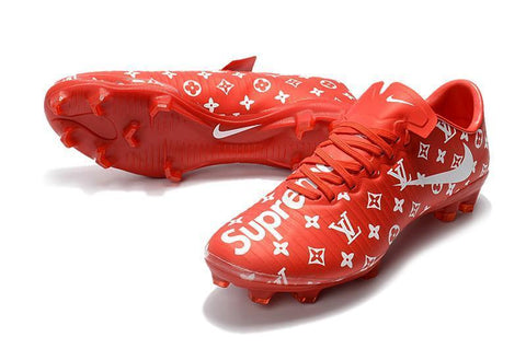 Image of Nike Mercurial Vapor XI FG Soccer Cleats Red White - KicksNatics