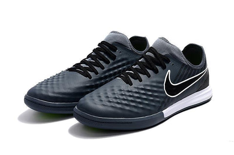 Image of Nike MagistaX Finale II IC Soccer Shoes Black Green - KicksNatics
