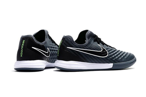 Image of Nike MagistaX Finale II IC Soccer Shoes Black Green - KicksNatics