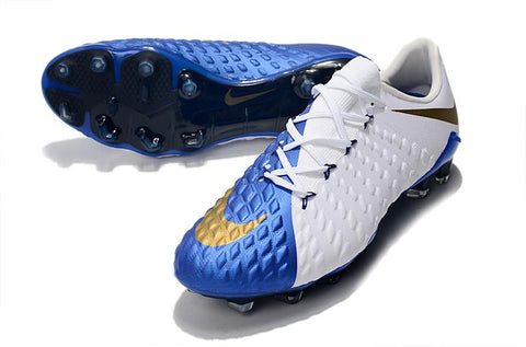 Image of NIke Hypervenom Phantom III DF FG White Blue - KicksNatics