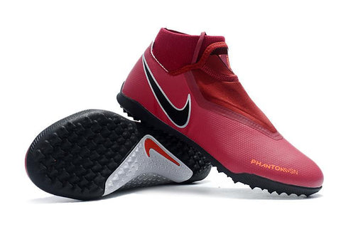 Image of Nike Phantom Vision Elite TF Nike Turf Maroon Black - KicksNatics
