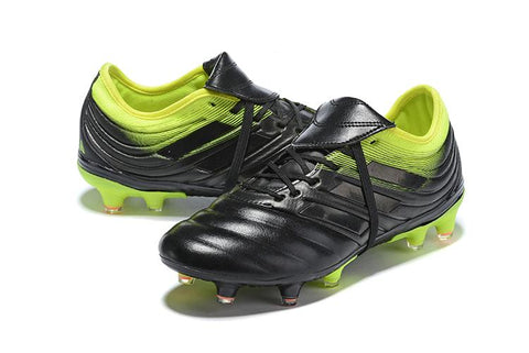 Image of Adidas Copa 19.1 FG Black Green - KicksNatics