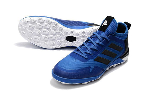 Image of Adidas ACE Tango 17+ Purecontrol Turf Soccer Cleats Navy Blue Black - KicksNatics