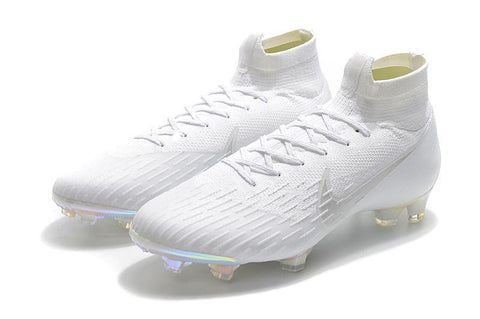 Image of NIKE Mercurial Superfly VI 360 Elite Neymar FG White High Cut - KicksNatics