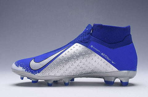 Image of Nike Phantom Vision Elite DF FG Blue Silver